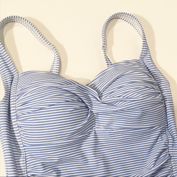 NIP TUCK Bond-Eye Australia Striped Joanne Twist Front  Tummy Control Swimsuit - Picture 4 of 9